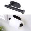 Living and Home Modern Wall Mounted Stainless Steel Toilet Paper Roll Holder for Bathroom