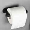 Living and Home Modern Wall Mounted Stainless Steel Toilet Paper Roll Holder for Bathroom