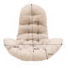 Living and Home Hanging Egg Chair Cushion, Camel
