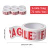 Living and Home 6 Rolls Printed Packaging Tapes