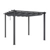 4x3M Aluminum Patio Pergola with Canopy