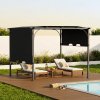 3x3m Outdoor Pergola with Adjustable Canopy