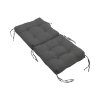 Living and Home Non-slip Garden Chair Cushion with Back