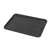 Living and Home Kitchen Dish Drainer Rack Iron Dish Drainer with Removable Drip Tray, Kitchen Organizer Storage Shelf