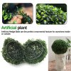 Living and Home 28cm Decorative Artificial Topiary Boxwood Ball