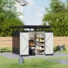 6.56 x 8.46FT Metal Garden Tool Shed