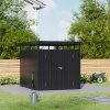 6.56 x 8.46FT Metal Garden Tool Shed