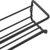 Living and Home Wall Mount Metal Wire Spice Rack Set of 4