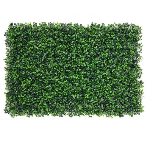 Living and Home 6Pcs Decorative Artificial Boxwood Panels for Indoor Outdoor 40x60cm