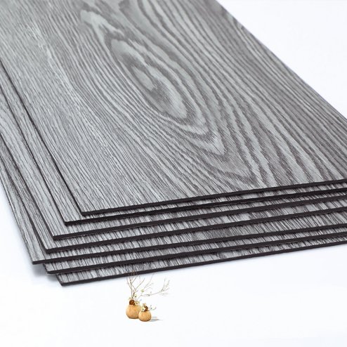 Livingandhome 36pcs Rustic Lifelike Wood Grain Self-adhesive PVC Flooring