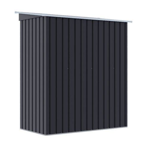 Living and Home 5 x 3 FT Outdoor Metal Storage Shed with Lockable Door