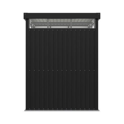 Living and Home 5.3 x 8.5FT Outdoor Metal Garden Storage Shed, Anthracite