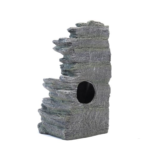 Living and Home Garden Water Feature Outdoor LED Waterfall Fountain Rockery Decor