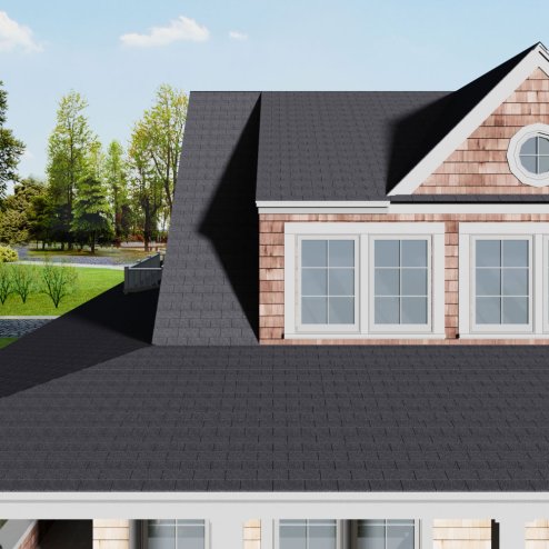 Living and Home 18Pcs/Pack 3-Tab Asphalt Shingles Rectangular Houses Shed Roofing Tiles