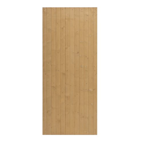 Living and Home Garden Flat Top Pine Wood Gate Kit, 85cm W X 183cm H
