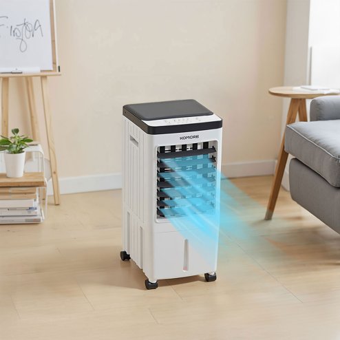 Living and Home Portable 10L Evaporative Air Cooler