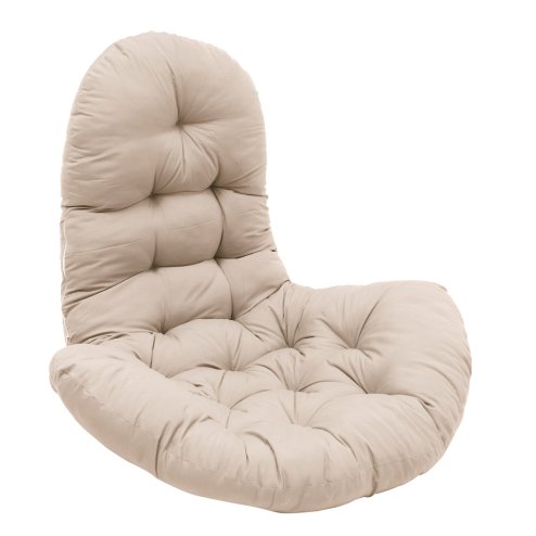 Living and Home Hanging Egg Chair Cushion, Camel
