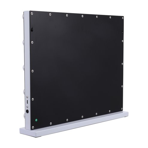 Living and Home Rectangle Tabletop Hollywood Vanity Mirror with Lights