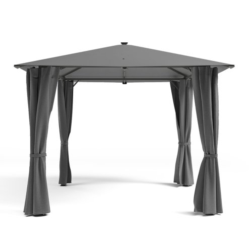 3x3M Metal Gazebo with Lights