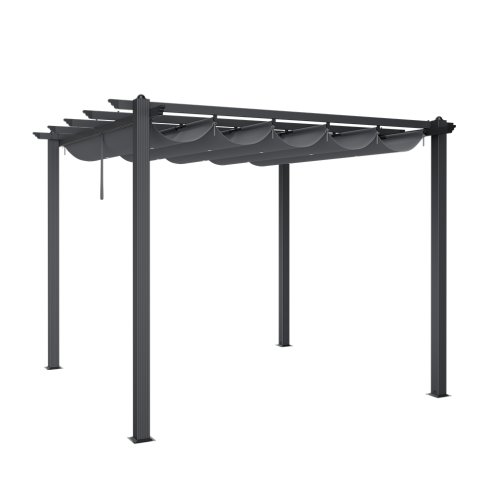 4x3M Aluminum Patio Pergola with Canopy