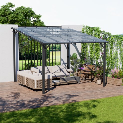 Wall-Mounted Canopy 300cm W x 250cm H