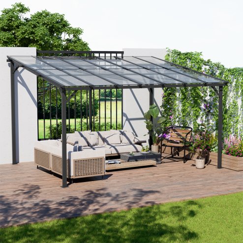 Wall-Mounted Canopy 420cm W x 250cm H