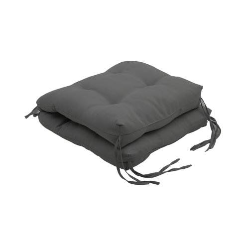 Living and Home Non-slip Garden Chair Cushion with Back