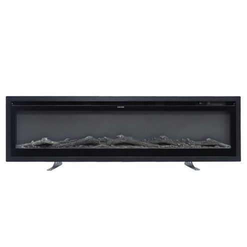 Living and Home 50 Inch Electric Fireplace with Remote 12 Flame Colours 