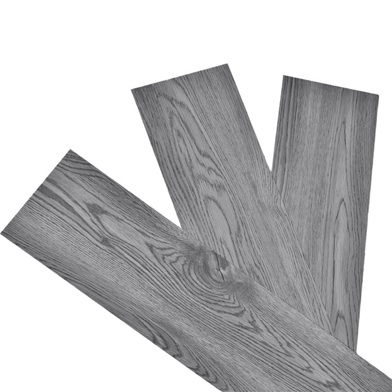 Livingandhome 36pcs Rustic Lifelike Wood Grain Self-adhesive PVC Flooring