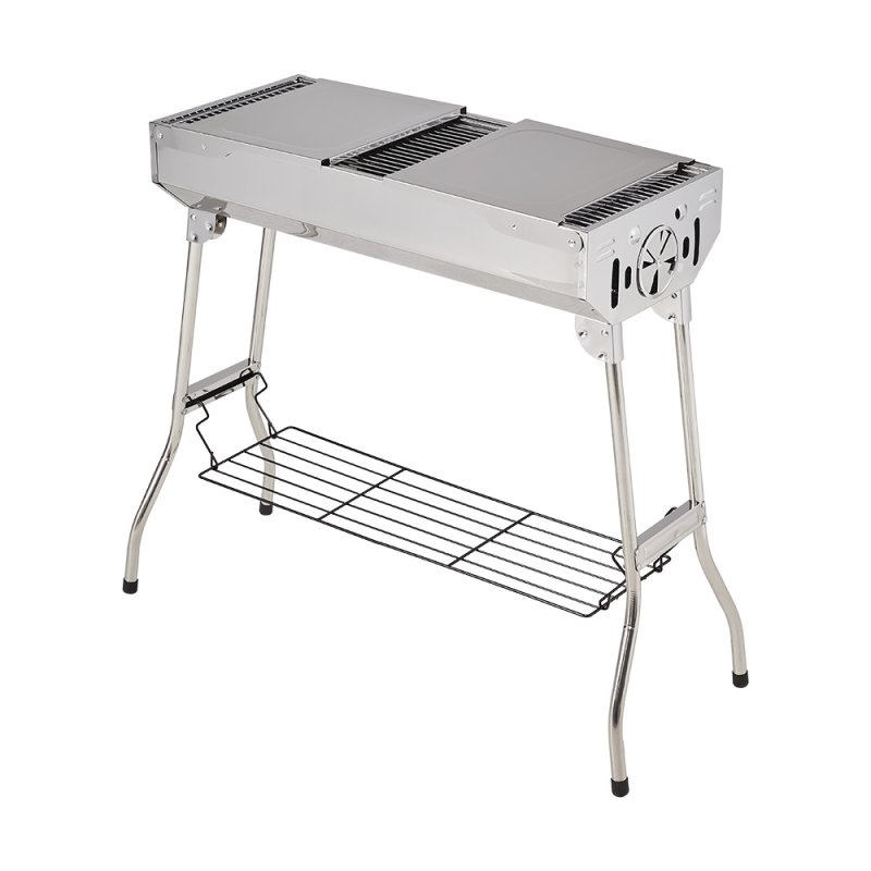 Living and Home Outdoor Portable Charcoal Barbecue Grill