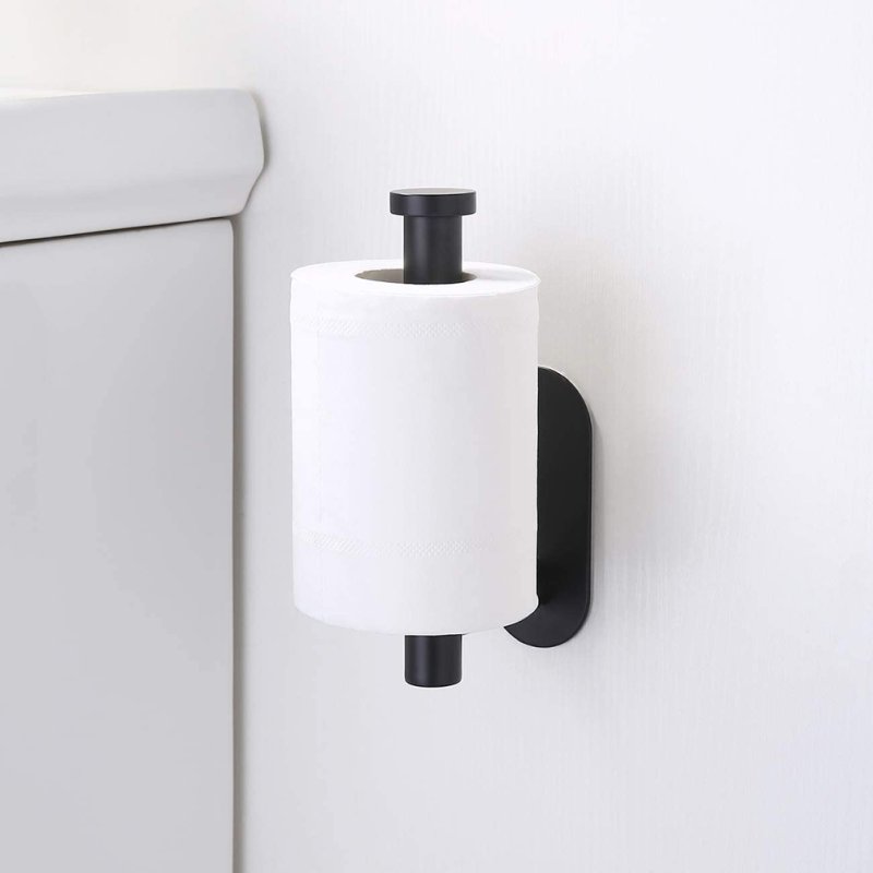 Living and Home Modern Wall Mounted Stainless Steel Toilet Paper Roll Holder for Bathroom