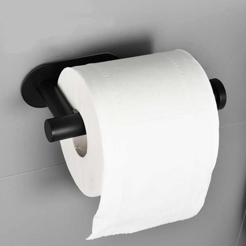Living and Home Modern Wall Mounted Stainless Steel Toilet Paper Roll Holder for Bathroom