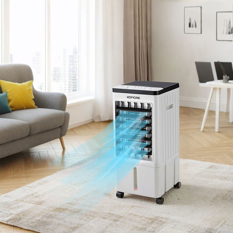 Living and Home Portable 10L Evaporative Air Cooler