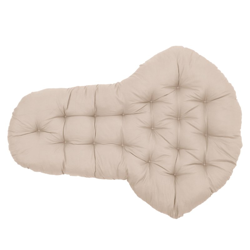 Living and Home Hanging Egg Chair Cushion, Camel