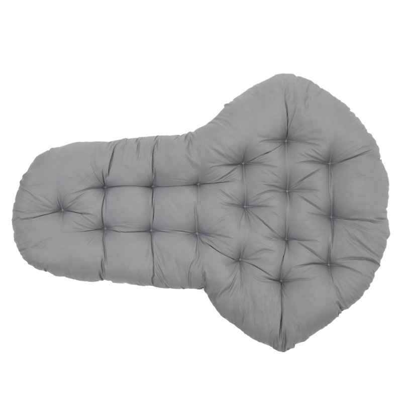 Living and Home Dark Grey Hanging Egg Chair Cushion