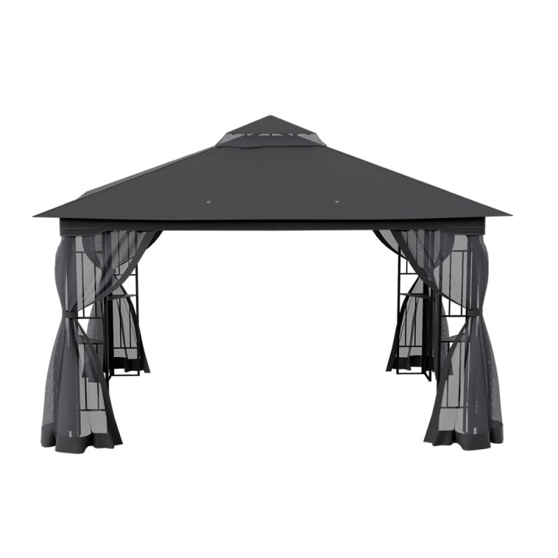 Outdoor Garden Gazebo Shade Canopy 395cm W x 295cm D x  280cm H