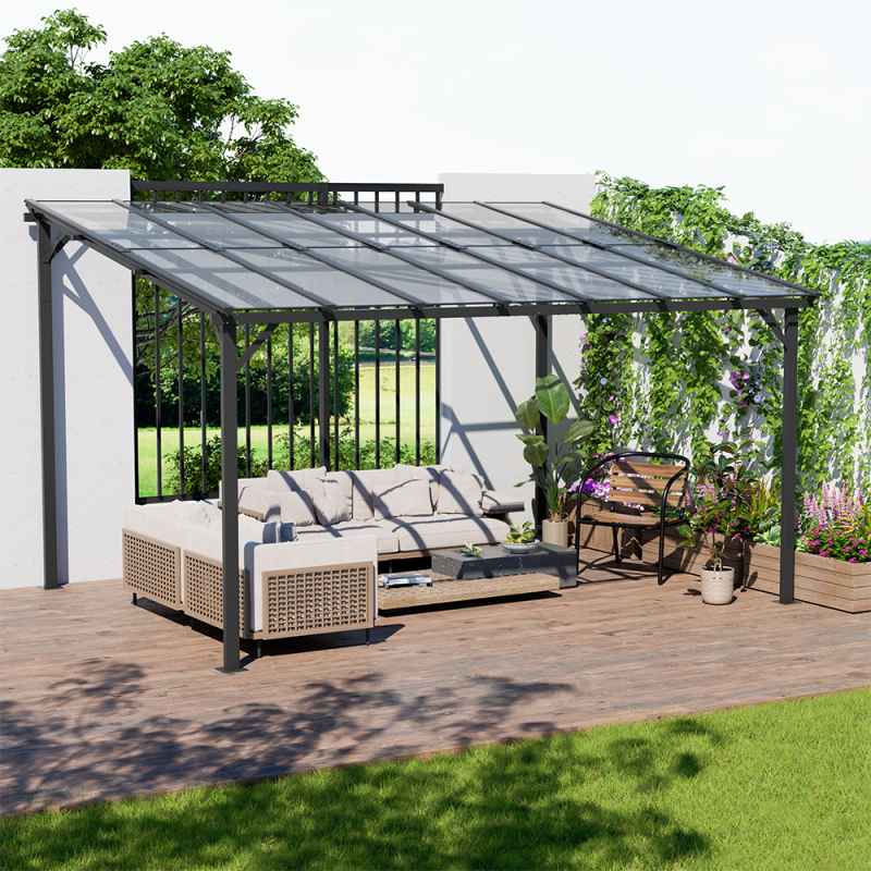 Wall-Mounted Canopy 420cm W x 250cm H