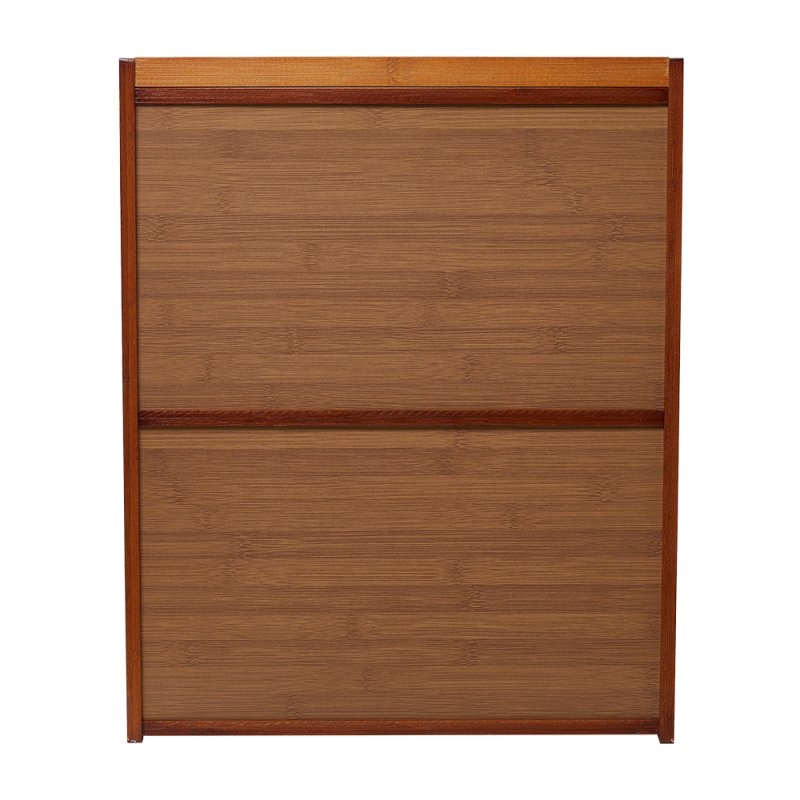 Living and Home Bamboo Bread Storage Cabinet for Kitchen Counter Bread Box