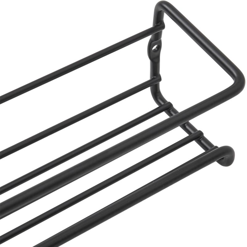 Living and Home Wall Mount Metal Wire Spice Rack Set of 4