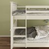 Oslo White Quadruple Sleeper Bunk Bed And Mattresses