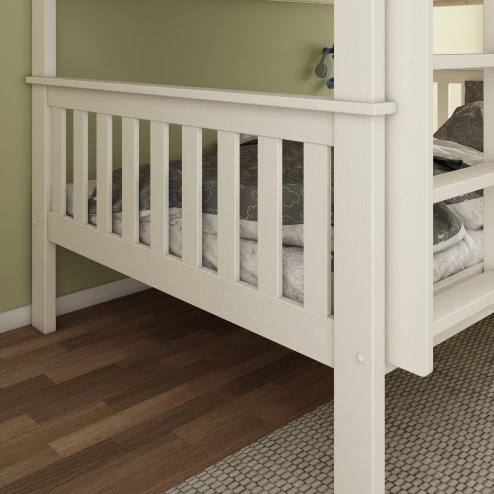 Oslo White Quadruple Sleeper Bunk Bed