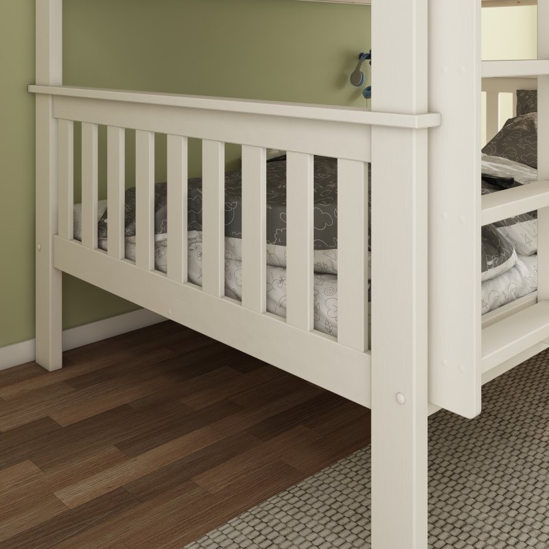 Oslo White Quadruple Sleeper Bunk Bed